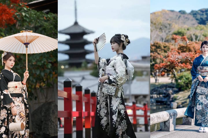 BARU BUKA Kyoto Kuil Yasaka・Gion｜Pengalaman Sewa Kimono Populer｜Kimono・Yukata・Furisode・Rias Wajah・Layanan Fotografi Luar Ruangan｜MOCOMOCO Kimono Kuil Yasaka・Toko Gion