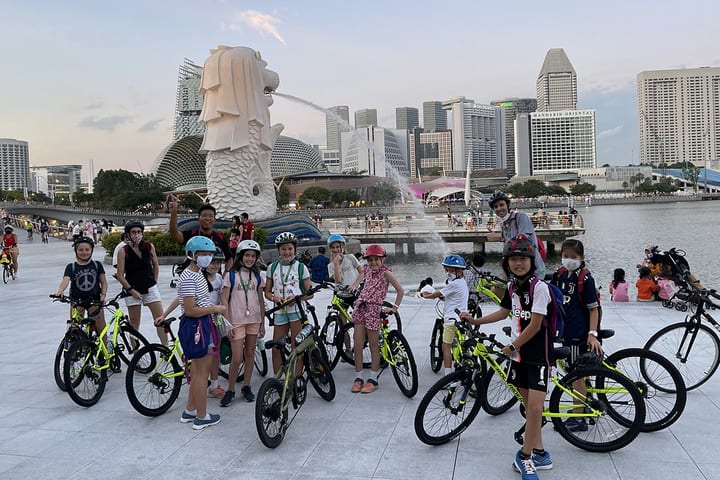 Bicycle Rental at Marina Bay