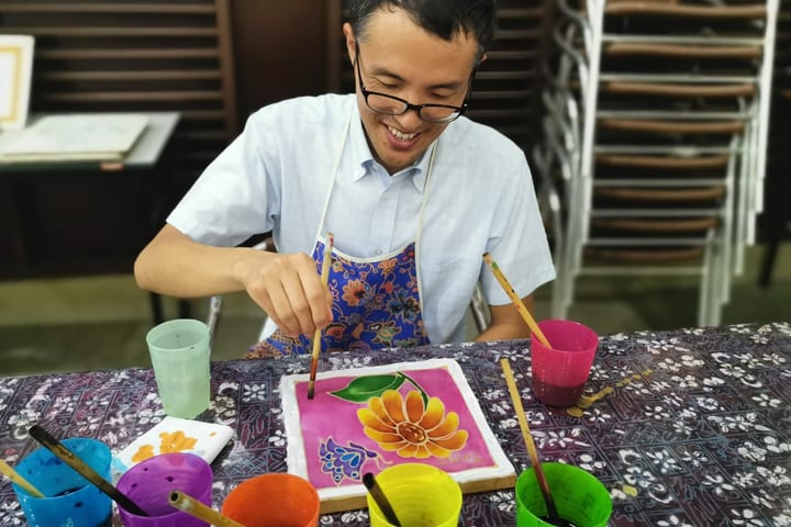 Batik Coloring Workshop di Kuala Lumpur