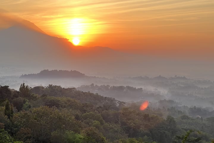 Borobudur Sunrise (Hill/Temple with Climb) & Merapi Jeep Tour