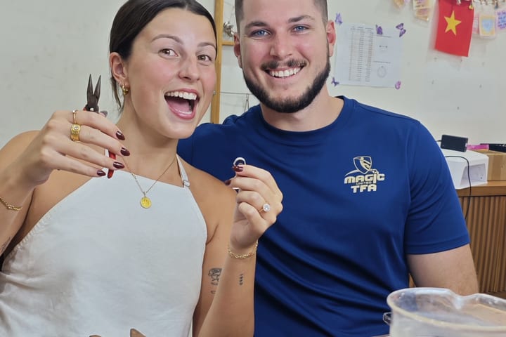 Silver Jewelry Making Class in Ha Noi