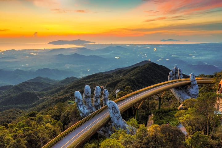 Tur Sehari Penuh Hoi An Ba Na Hills Golden Bridge dengan Transfer