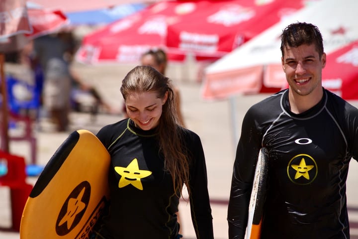 Surfing Lesson in Bali by Odysseys Surf School