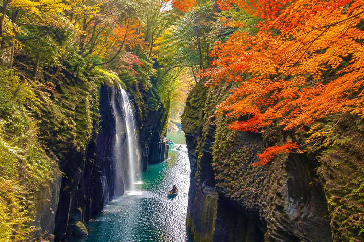 Tur pribadi Kyushu: Fukuoka, Yufuin, Kumamoto, Beppu, Aso, dll. (Rencana perjalanan dapat disesuaikan)