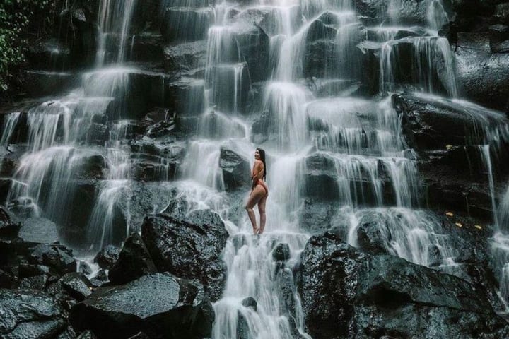 Ubud Waterfalls, Water Temple & Rice Terraces Private Tour