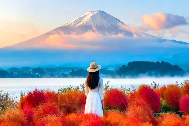 东京出发：富士山与河口湖5大景点一日游