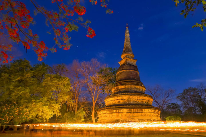 Wat Umong and Doi Suthep Temples Guided Evening Tour
