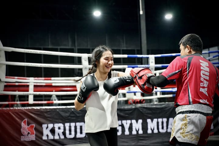 Krudam Gym oleh Topking (Kelas Muay Thai) di Chiang Mai