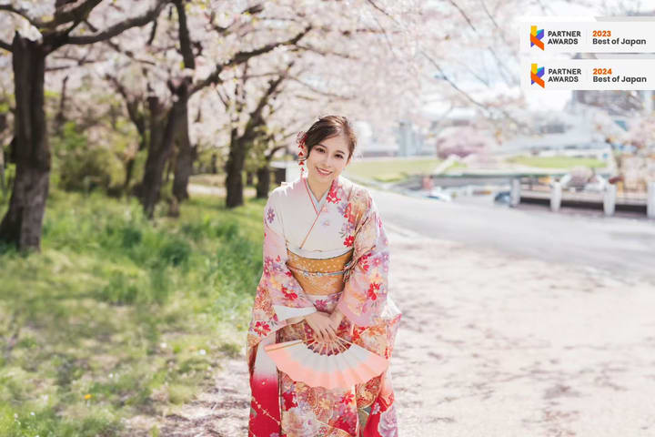 Tokyo Asakusa Kimono&Yukata Rental at Kimono Miyabi Asakusa Station