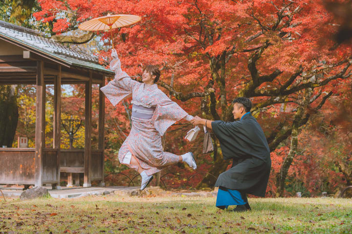 京都祇园 和服租赁体验（京都／レンタル着物first提供）