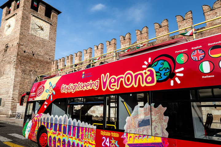 Verona Hop-On Hop-Off Bus dengan City Sightseeing