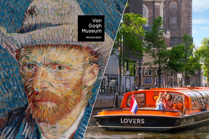 Van Gogh Museum + Canal Cruise 1 Jam