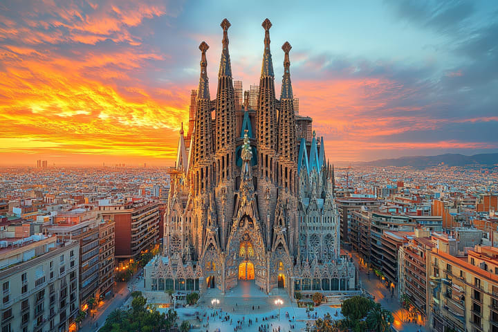Tur Berpemandu Sagrada Familia dengan Akses Menara