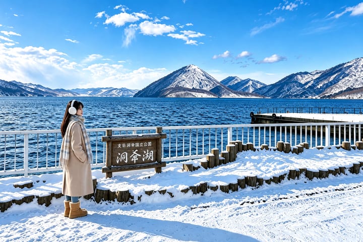 Tur Sehari Penuh di Noboribetsu, Hokkaido: Observatorium Danau Toya & Dermaga Onsen Danau Toya & Lake Hill Farm & Peternakan Beruang Showa-shinzan & Lembah Neraka Noboribetsu