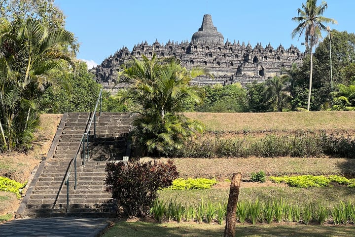 Borobudur (Climb + Guided), Merapi Jeep Ride & Prambanan Temple Tour