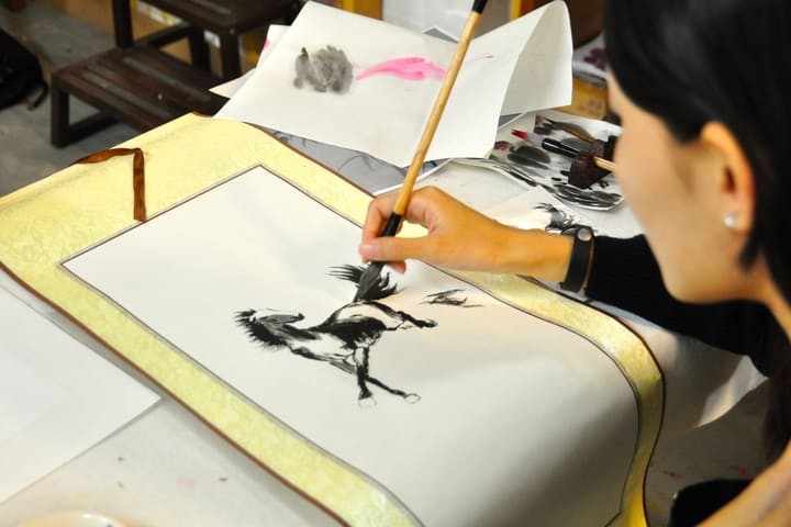 Aura Art - 中国传统绘画工作坊 | 1.5小时体验课