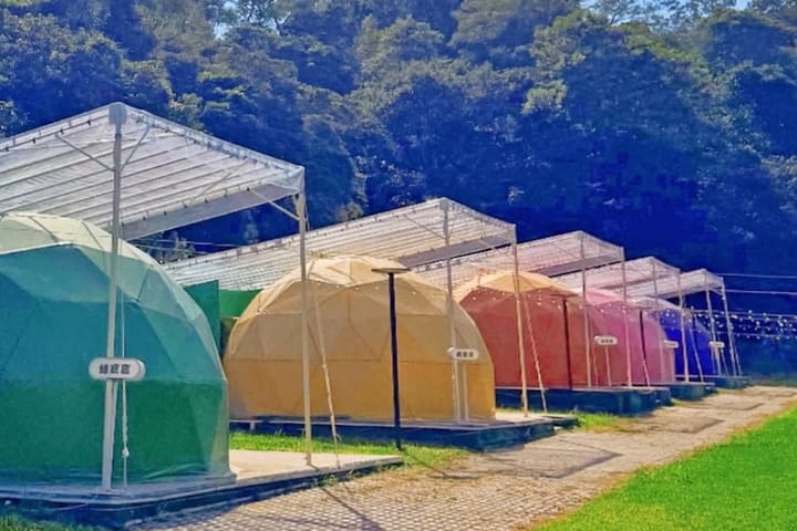 Hsinchu: Bai Wei Camping Area - Glamping All-Inclusive / Area Glamping Mewah