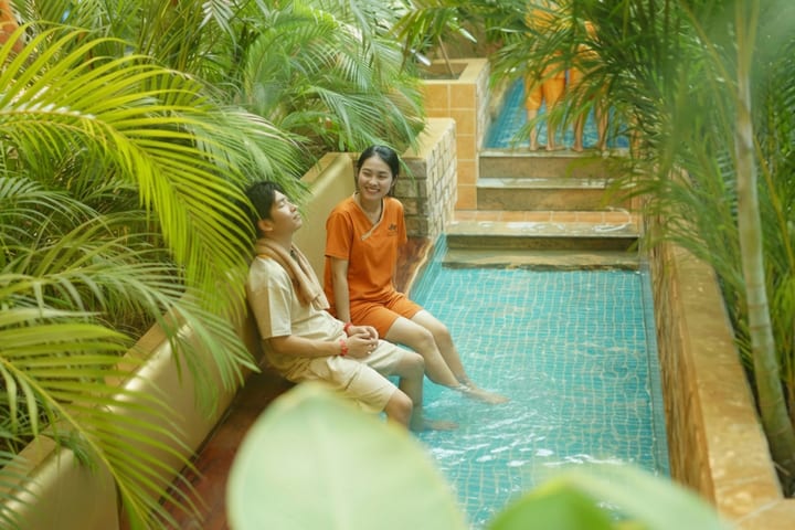 胡志明市第二郡Golden Lotus Retreat World & Jjimjilbang
