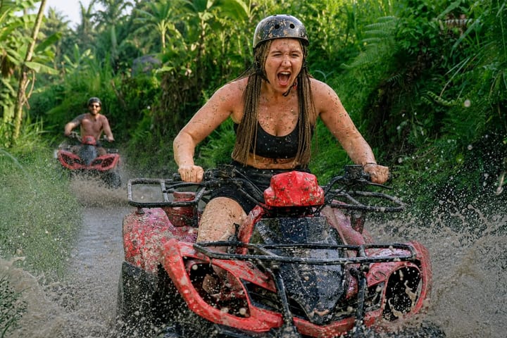 Ubud ATV Quad Bike Ride – Jungle, River & Tunnel | Alamelu Bali ATV