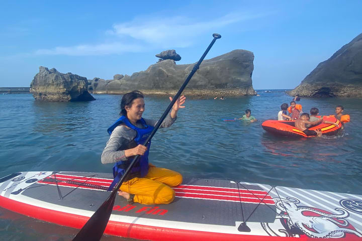 Taitung｜Shiyusan (Stone Umbrella)｜Small Group SUP Stand-Up Paddleboarding Experience