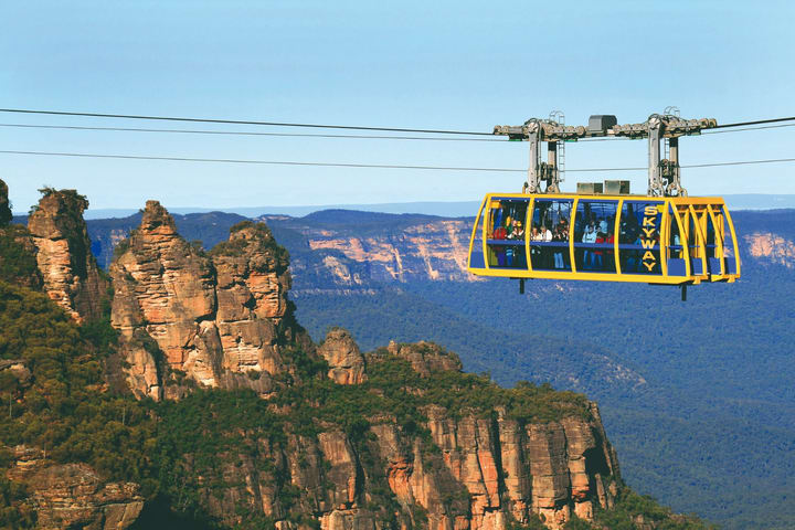 Blue Mountains Scenic World, Wildlife & Rivercruise Small Group Tour