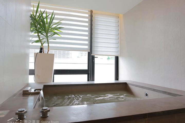 Yilan | Jiaoxi Kameo Onsen | Kamar Mandi Air Panas untuk Dua Orang・Kamar Mandi Air Panas Pemandangan Gunung