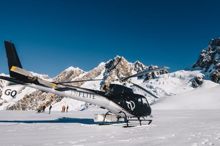 Helicopter Experience in Tasman Mount Cook