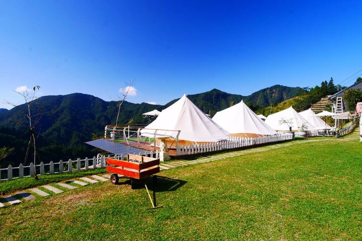 Berkemah di Taichung｜Mijing Manor｜Pengalaman Glamping Mewah