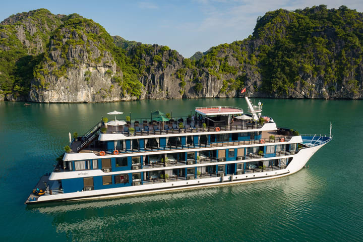 Rosy 3天2夜游船：下龙湾和兰哈湾之旅