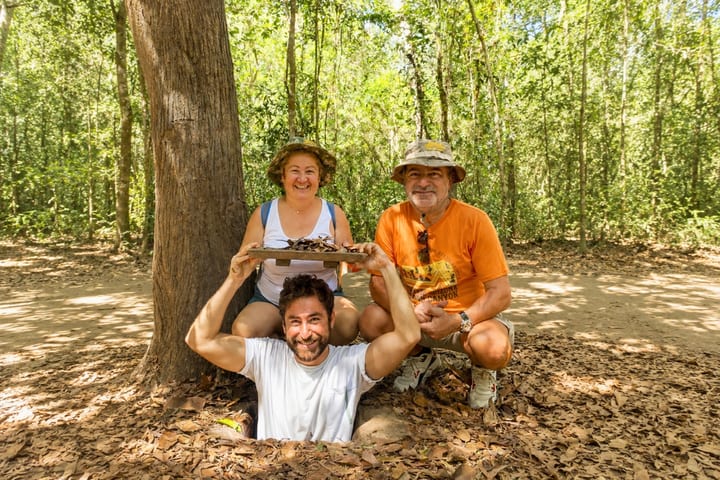 Cu Chi Tunnels Half Day Tour with City Tour & Late Departure Option