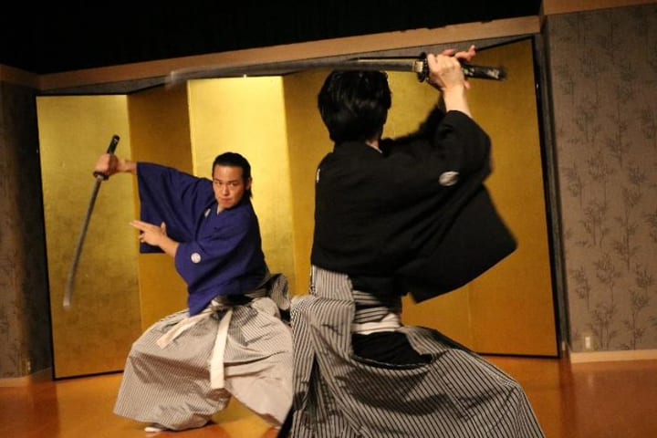 京都武士体验 &剑舞表演