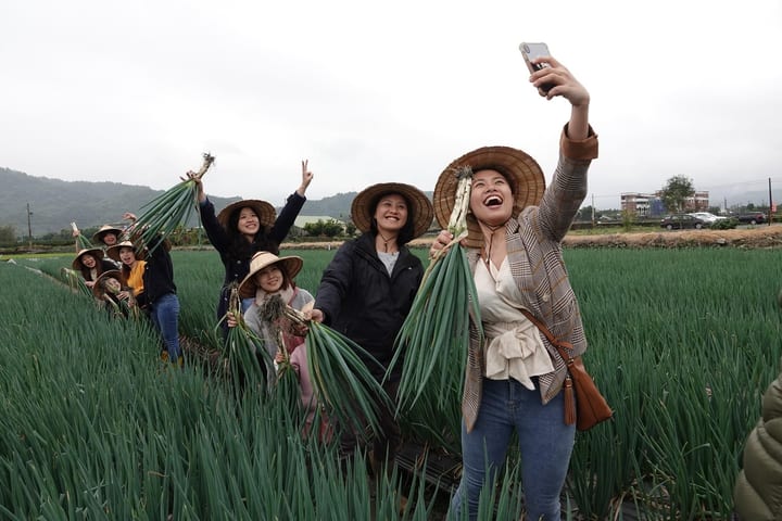 Yilan: Xingbao Scallion Farm - Tur Edukasi Hewan & DIY Kue Bawang