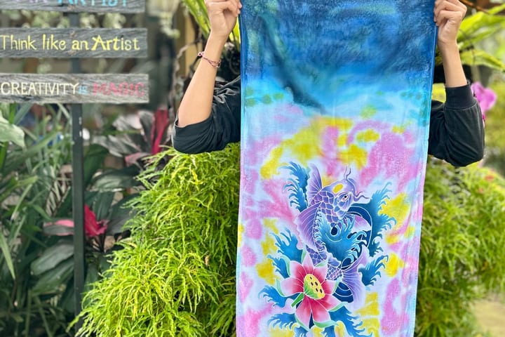 Batik Painting Class at Five Art Studio in Ubud