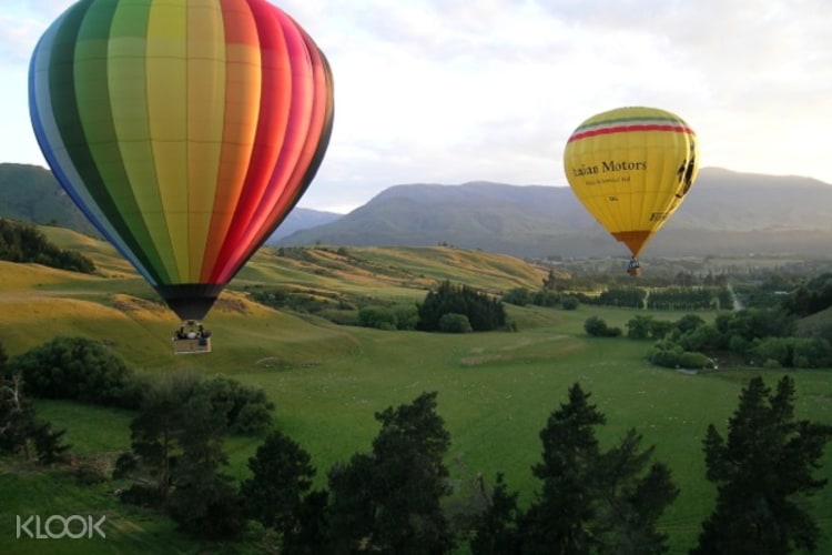 most beautiful hot air balloon rides