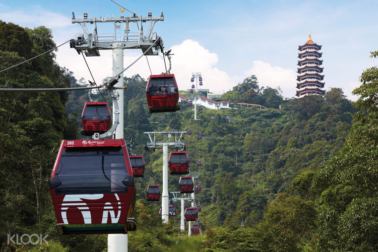 Awana Skyway Gondola Cable Car Qr Code Direct Entry In Genting Highlands Malaysia