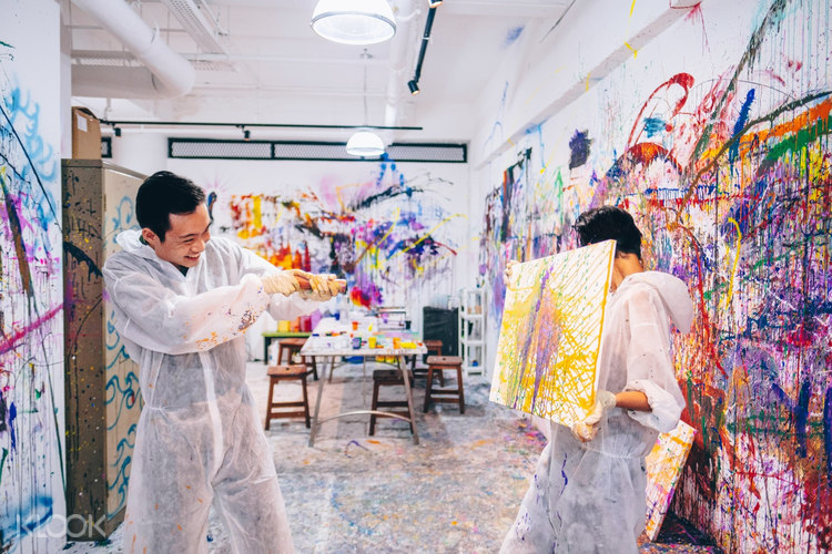 Klook Exclusive Splat Paint House Experience In Singapore Klook Singapore
