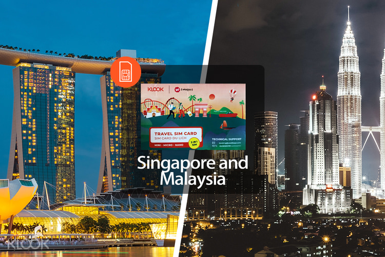 Singtel Or Maxis 4g Prepaid Sim Card For Singapore And Malaysia Klook Us