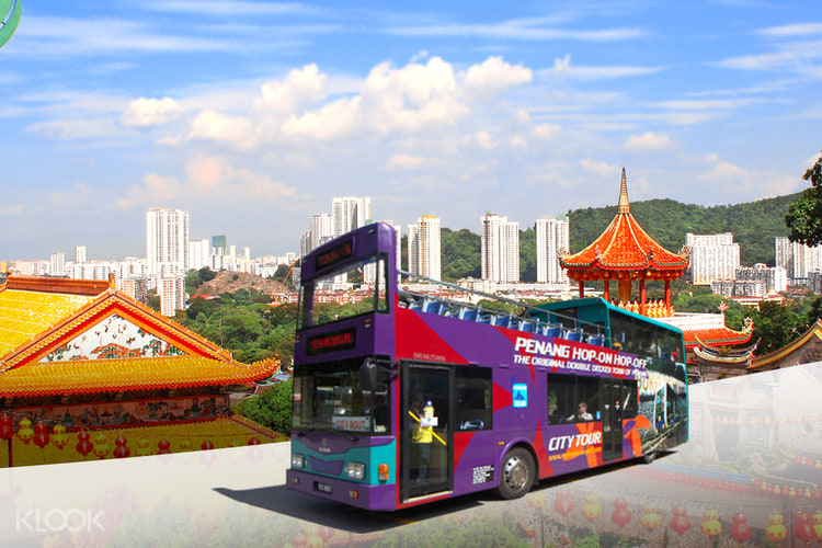 Penang Hop On Hop Off Double Decker Bus Tour In Penang Malaysia