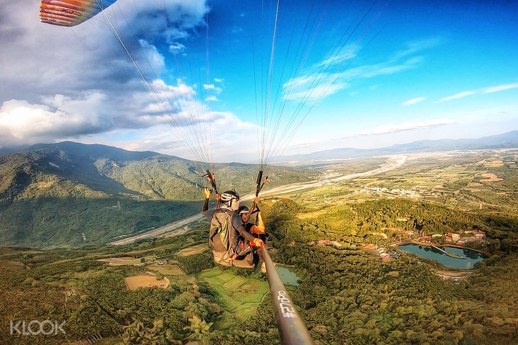 花莲滑翔伞飞行体验 Klook客路中国