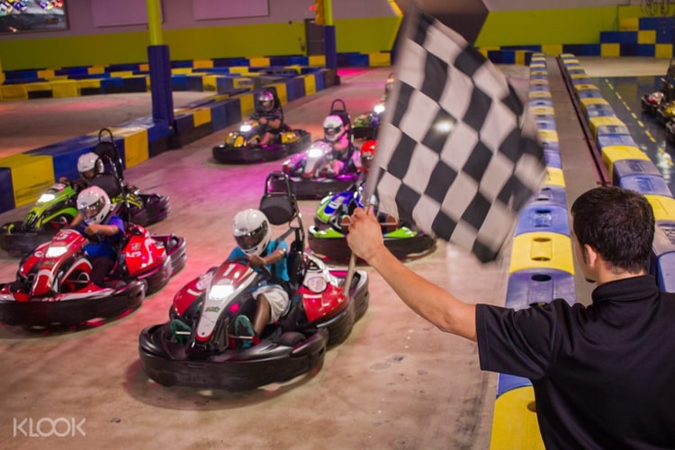 I Drive Nascar Indoor Kart Racing Experience In Orlando Klook Us