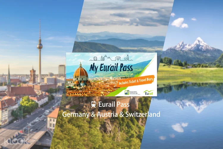 Eurail Pass For Germany Austria Switzerland 5 6 8 Or 10 Days Klook Us
