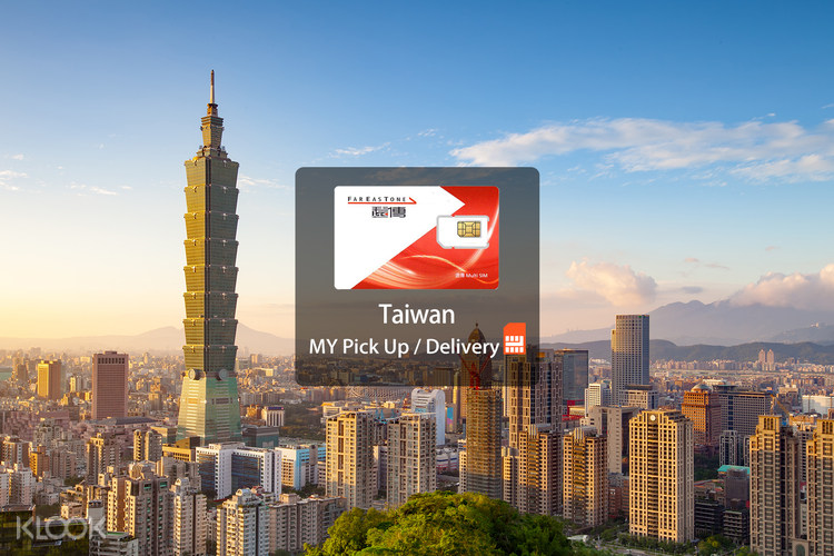 4g Sim Card My Pick Up Delivery For Taiwan