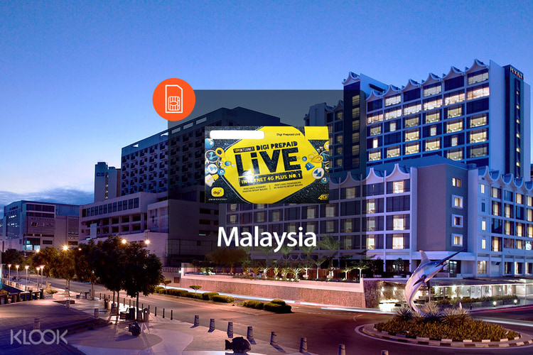 4g Sim Card Bki Airport Pick Up For Malaysia By Digi Klook Canada