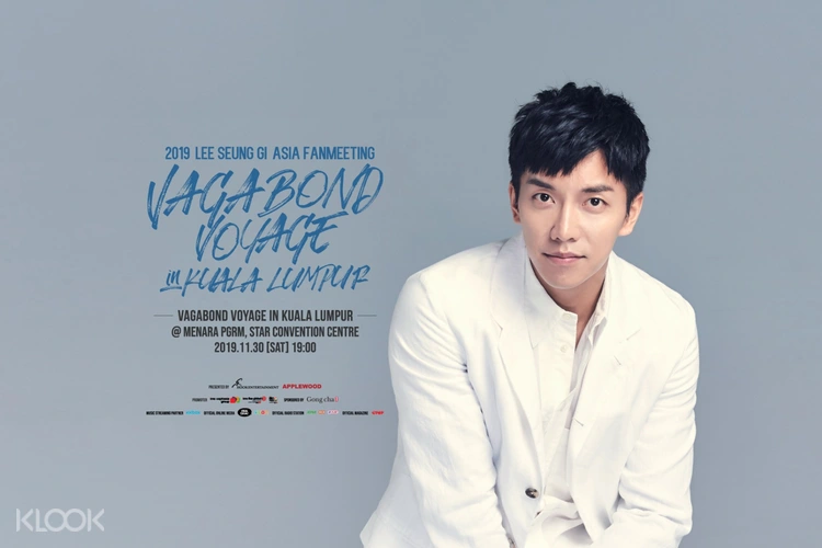 Lee Seung Gi Vagabond Voyage Kuala Lumpur Fan Meeting Ticket Klook Malaysia