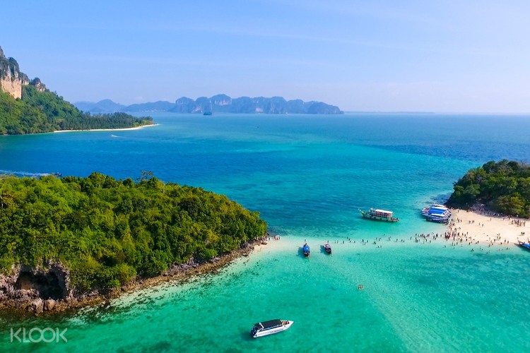 Krabi 4 Islands Day Tour By Speedboat Or Longtail Boat Klook Malaysia