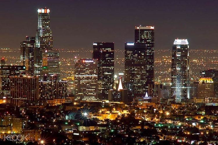 Los Angeles City And Hollywood Night Tour