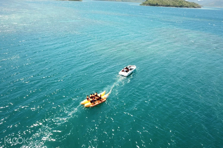 Banana Boat Ride And Clear Kayak Experience In Coron Island
