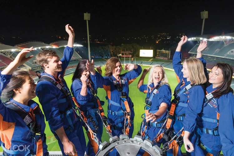 Adelaide Oval Roofclimb Night Experience In Adelaide Australia