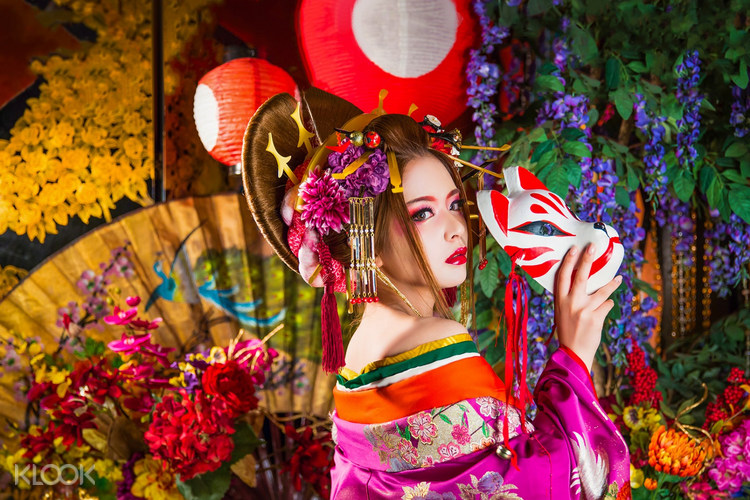 手ぶら花魁 レトロ着物撮影体験 エスペラント 京都 写真当日渡し Klook クルック