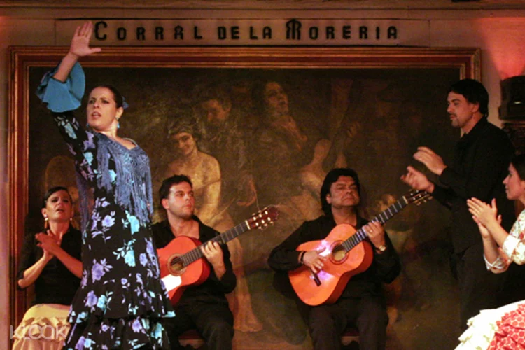 Flamenco Show At Corral De La Moreria Madrid